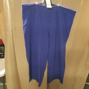 *283  Blue Danskin 2x capri